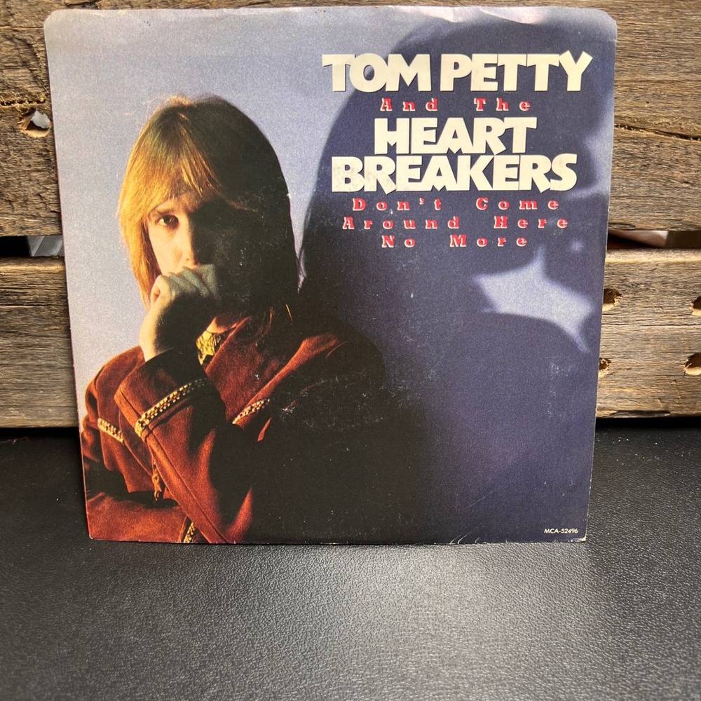 Tom Petty Heartbreakers Don't Come Around Here No More 45 RPM Vinyl MCA-52496